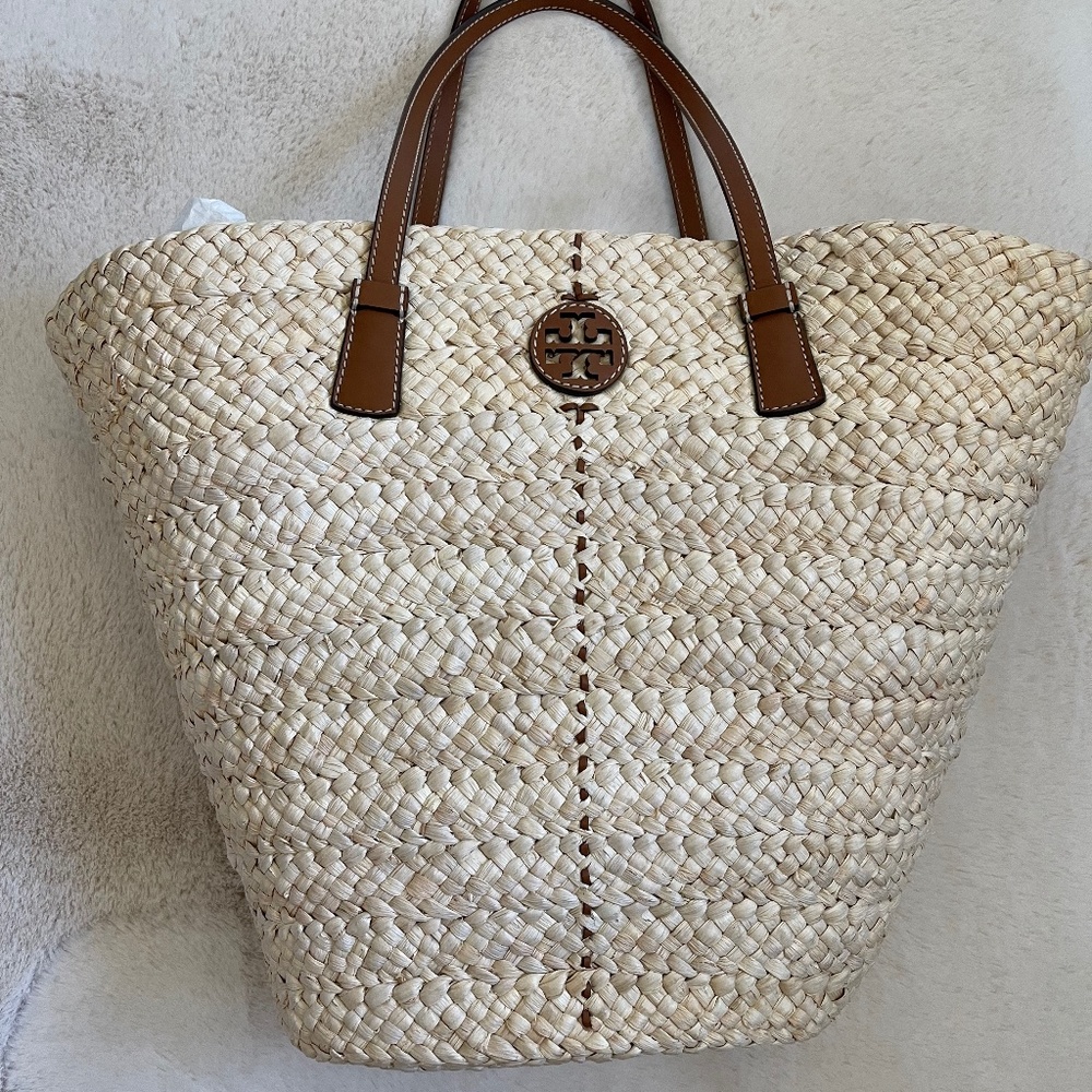 Tory Burch Straw Tote